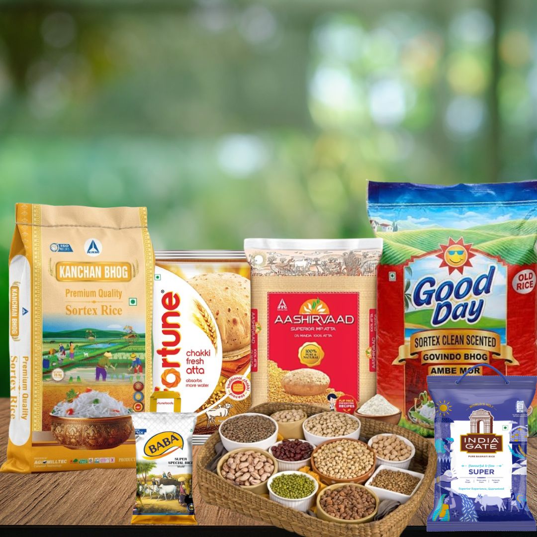 Rice,Flour & Pulses